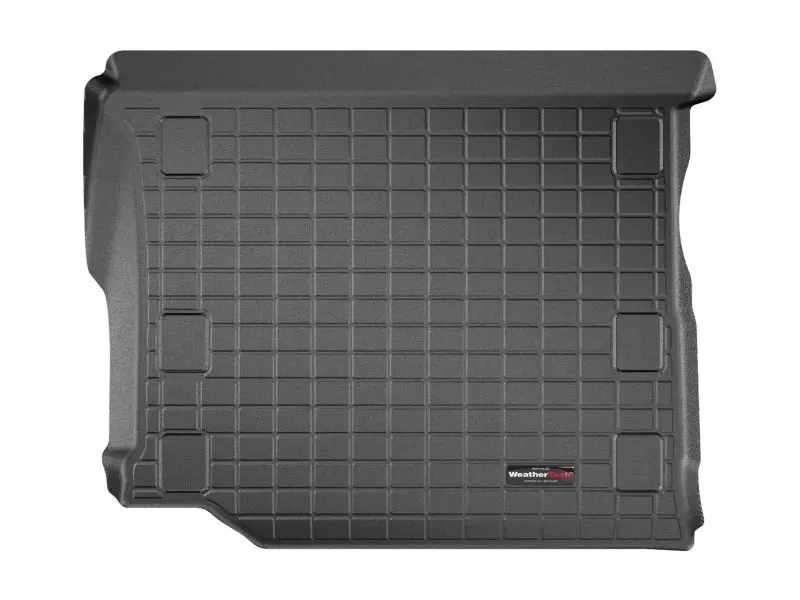 Weathertech 2018+ Jeep Wrangler Unlimited Cargo Liner-Black (Vehicles W/Flat Load Floor & Subwoofer) 1