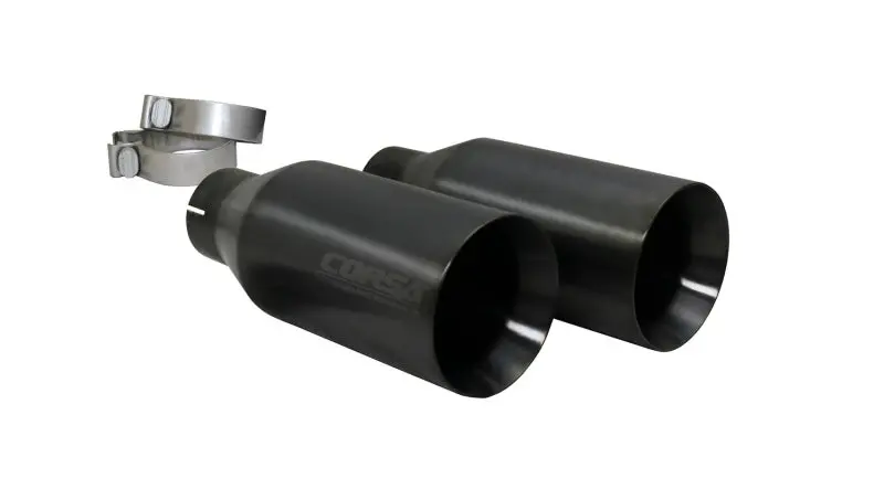 Corsa 2019-2024 Ram 1500 5.7L Crew Cab W/ 57In Or 76In Bed Cat-Back Dual Rr Exit 5In Gun Metal Tips 1