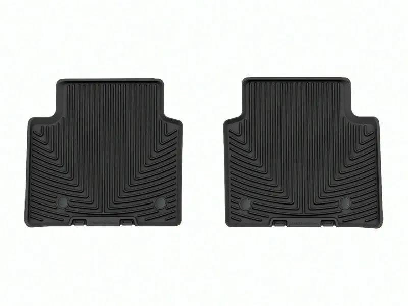 Weathertech 22-23 Jeep Grand Cherokee Wl (Incl. 2022 4Xe) Rear Rubber Mats - Black 1