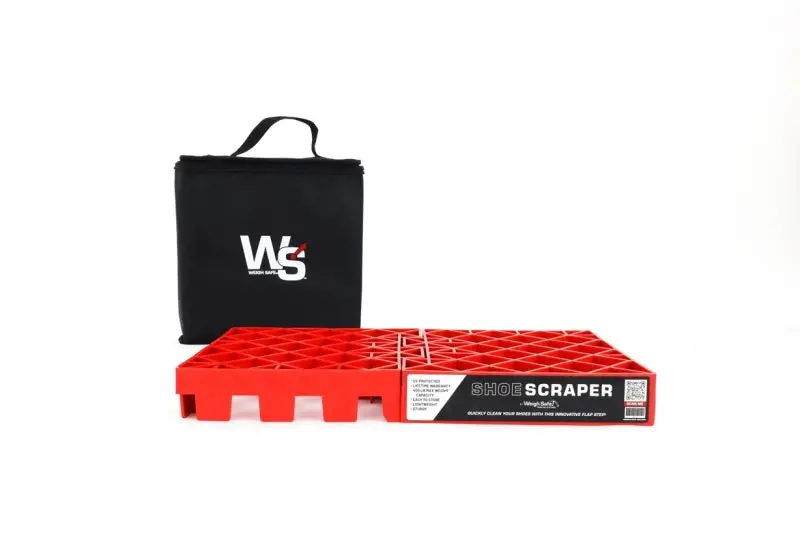 Weigh Safe Flap Step Shoe Scraper W/Bag 1