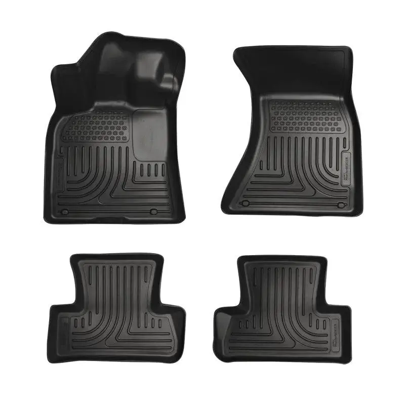 Husky Liners 11-23 Dodge Charger/Chrysler 300 Weatherbeater Combo Black Floor Liners 1