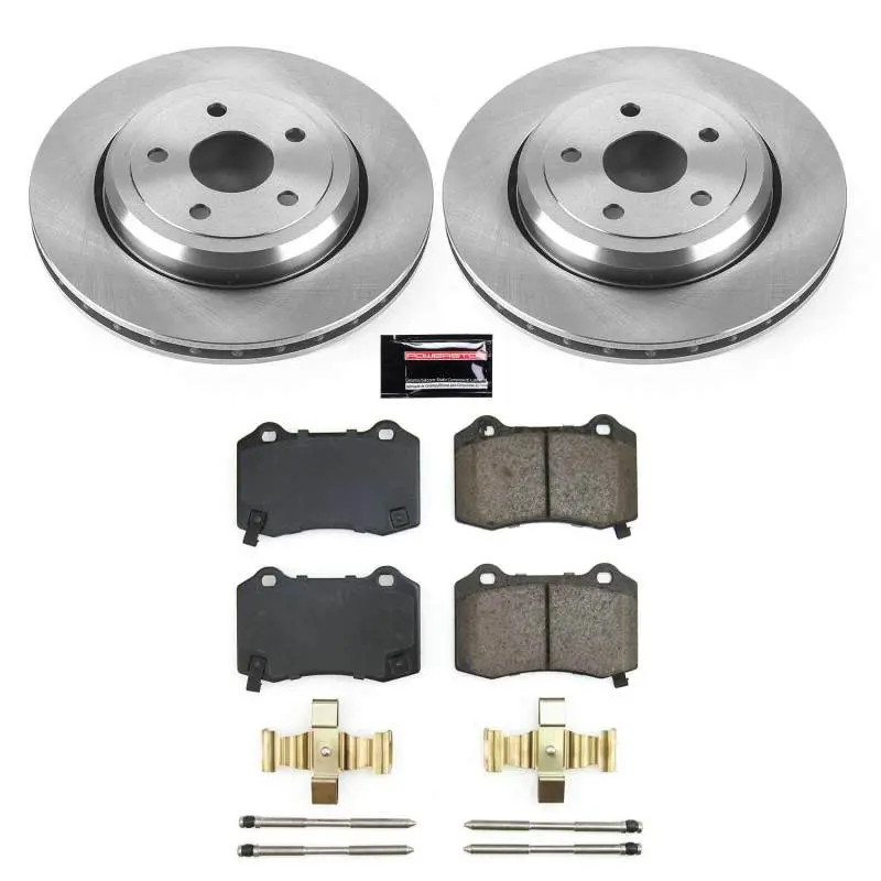 Power Stop 18-21 Jeep Grand Cherokee Rear Autospecialty Brake Kit 1
