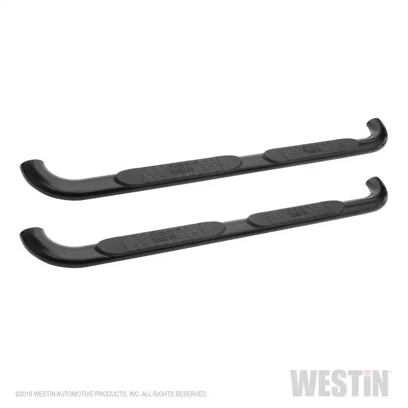 Westin 19-24 Dodge Ram 1500 Crew Cab Platinum 4 Oval Nerf Step Bars - Black 1