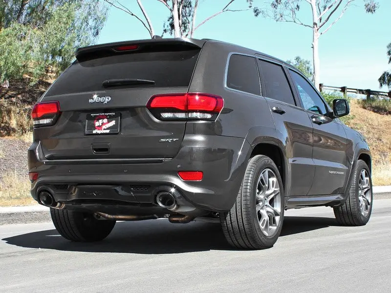 Afe Machforce Xp 12-17 Jeep Grand Cherokee Wk2 Srt8 V8-6.4L 304Ss Cat-Back Exhaust W/O Resonator 2