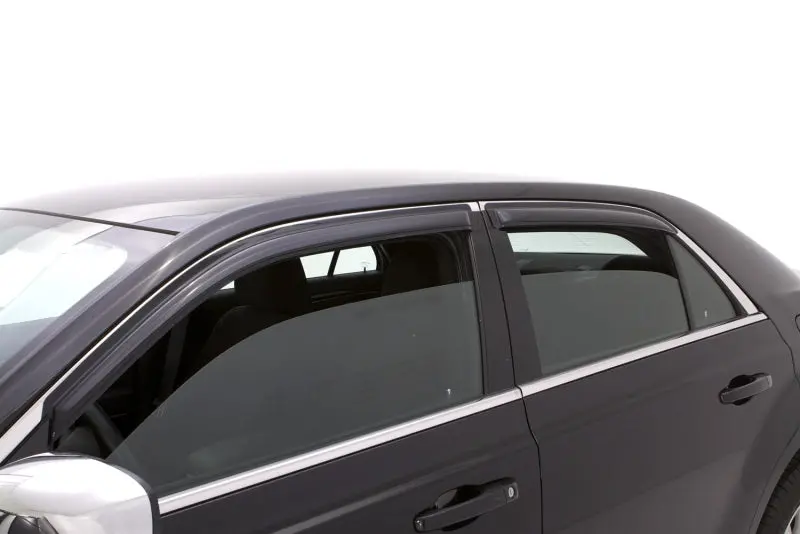 Avs 11-18 Chrysler 300 Ventvisor Outside Mount Window Deflectors 4Pc - Smoke 1