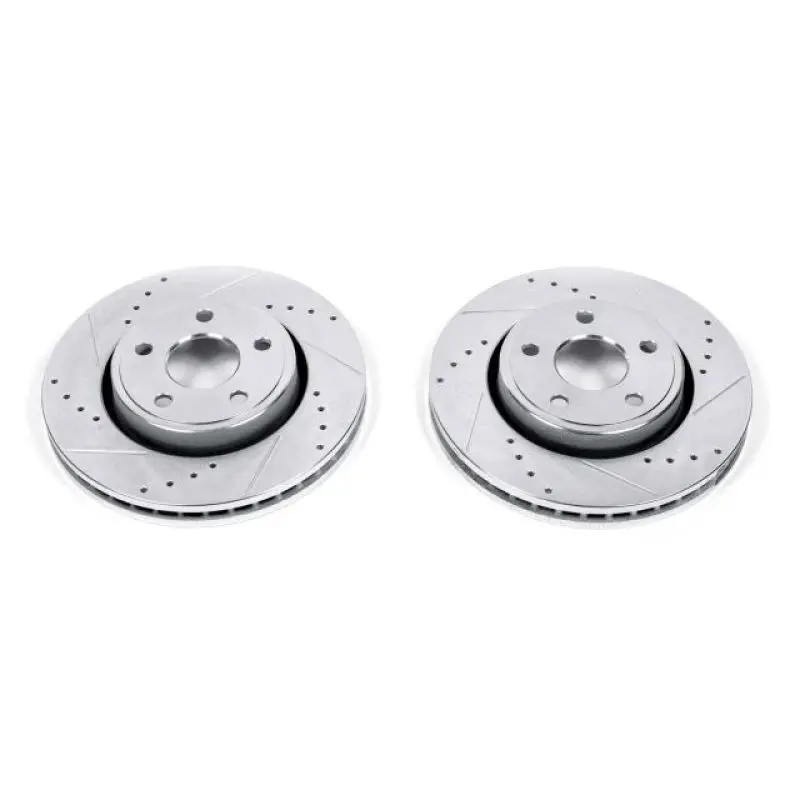 Power Stop 11-19 Dodge Durango Front Evolution Drilled & Slotted Rotors - Pair 1