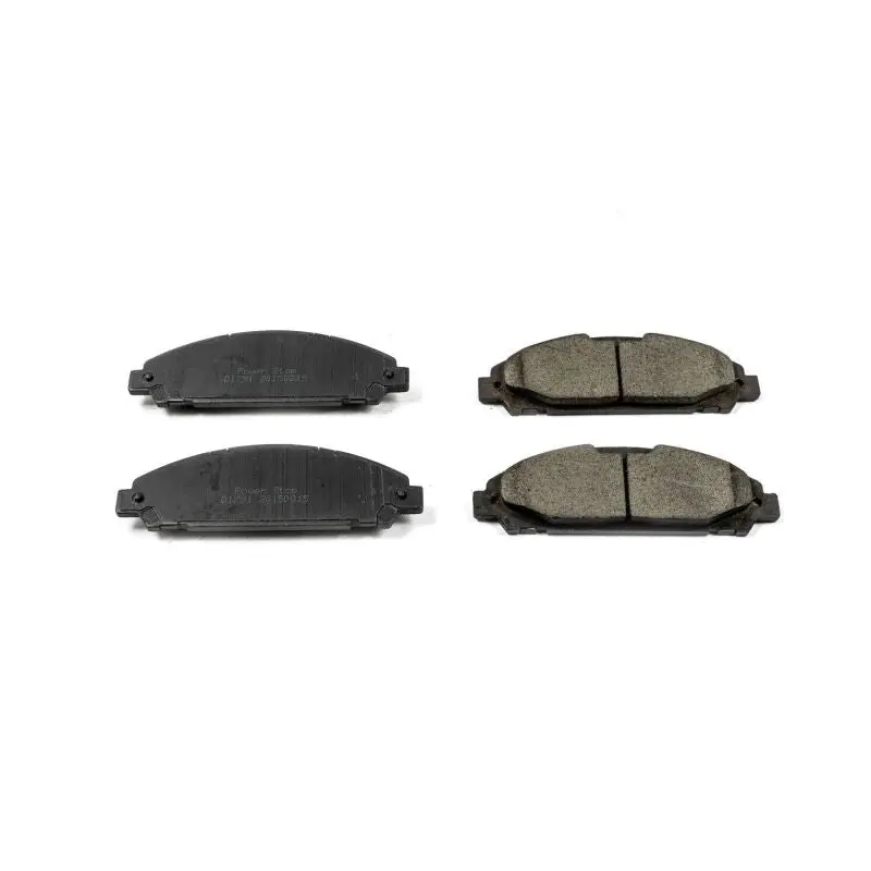 Power Stop 15-19 Ford Mustang Front Z16 Evolution Ceramic Brake Pads 1