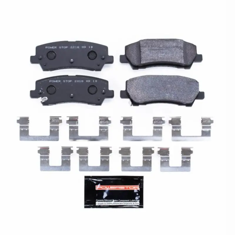 Power Stop 15-19 Ford Mustang Rear Track Day Brake Pads 1
