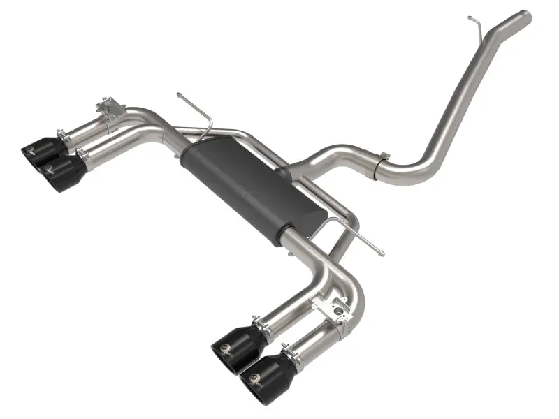 Afe Machforce Xp 3In-2.5In 304Ss Exhaust Cat-Back 15-20 Audi S3 L4-2.0L (T) - Black Tips 1