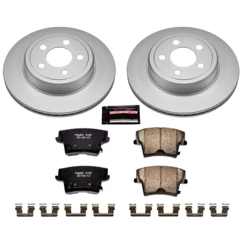 Powerstop 05-23 Chrysler 300/Charger/Challenger Rear Z17 Evolution Geomet Coated Brake Kit 1