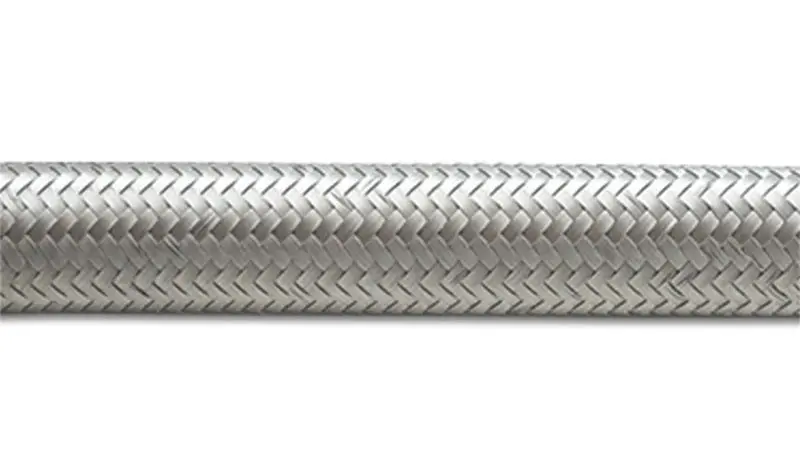 Vibrant -6 An Ss Braided Flex Hose (10 Foot Roll) 1