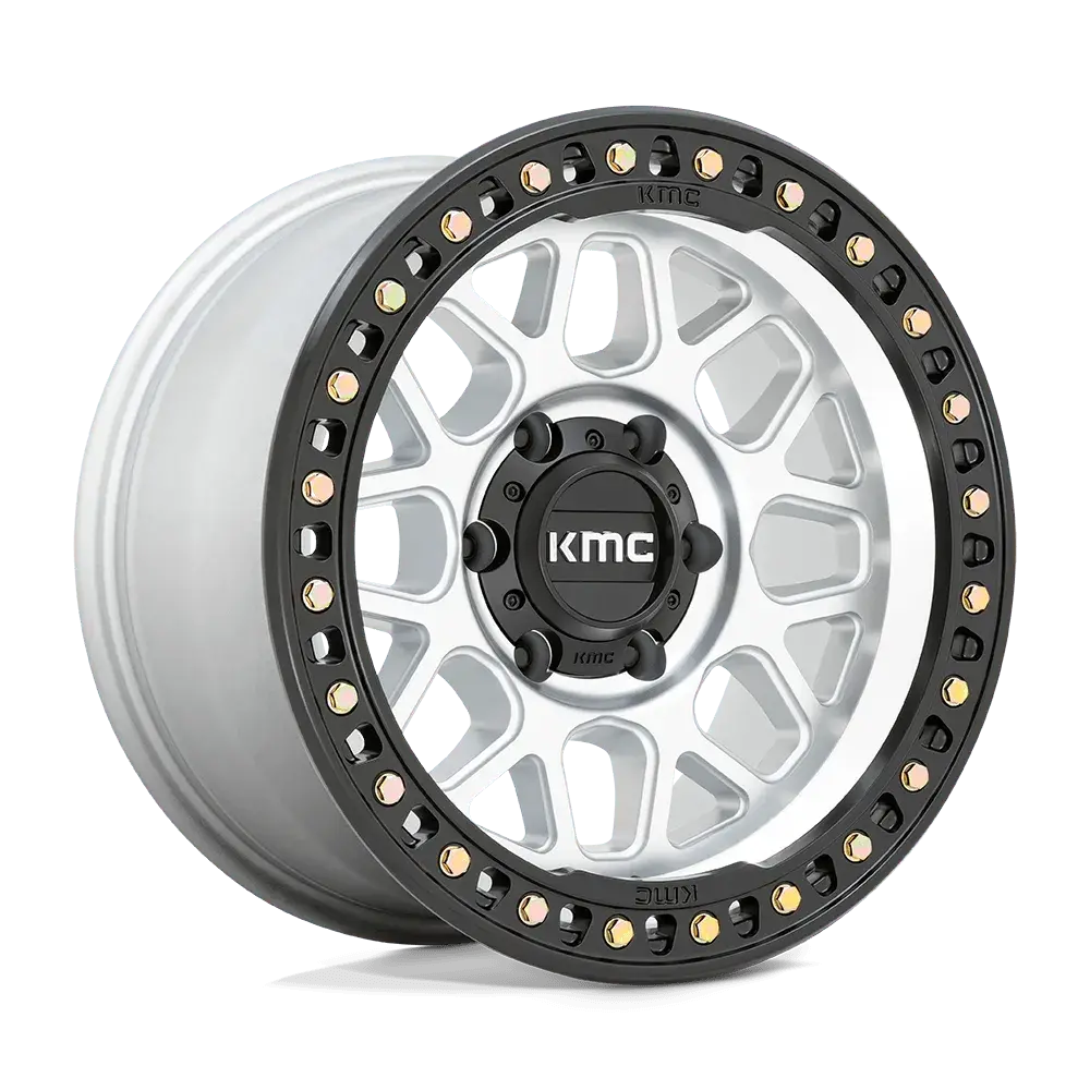 Kmc Wheels Grs Silver Machined Wheel 1