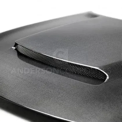 Anderson Composites 2015-2023 Dodge Charger Type-Dm (Demon Style) Carbon Fiber Hood 2