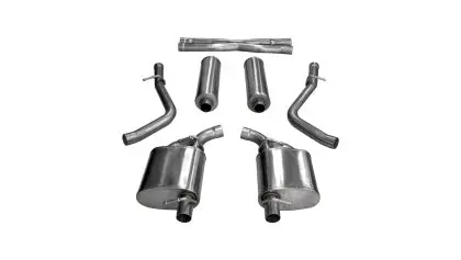 Corsa 2015-2016 Dodge Charger / Chrysler 300 5.7L V8 V8 Polished Sport Cat-Back 1