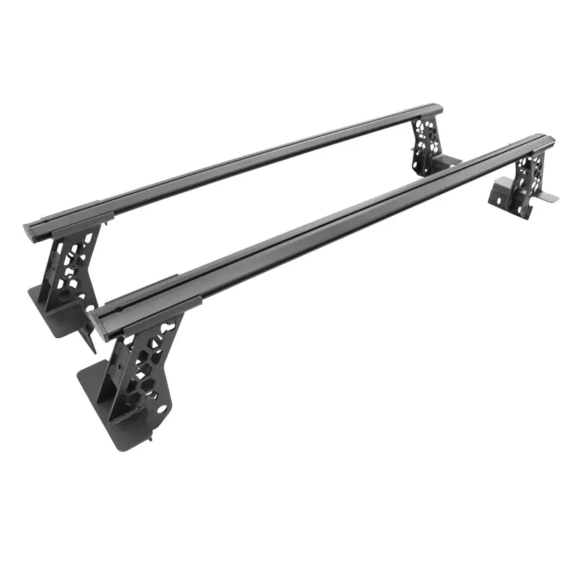 Go Rhino 15-22 Ford F-150 / 19-22 Ram 1500 / 07-21 Toyota Tundra Xrs Cross Bars Kit - Tex. Blk 2