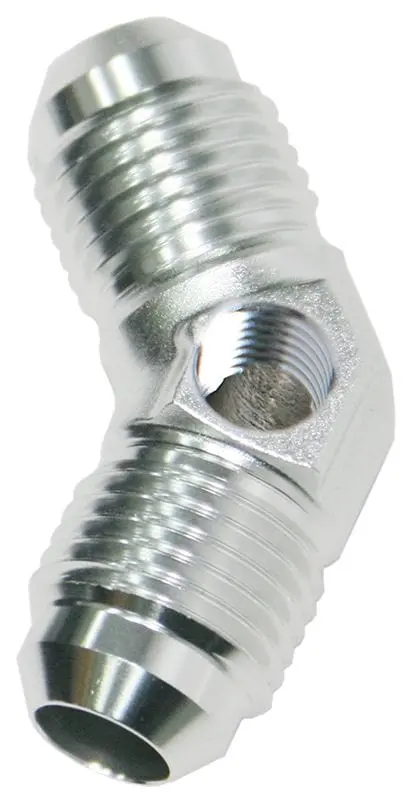 Aeroflow Af827-08Ps -8An 45° Male Flare Union Fitting – Precision Machined 1