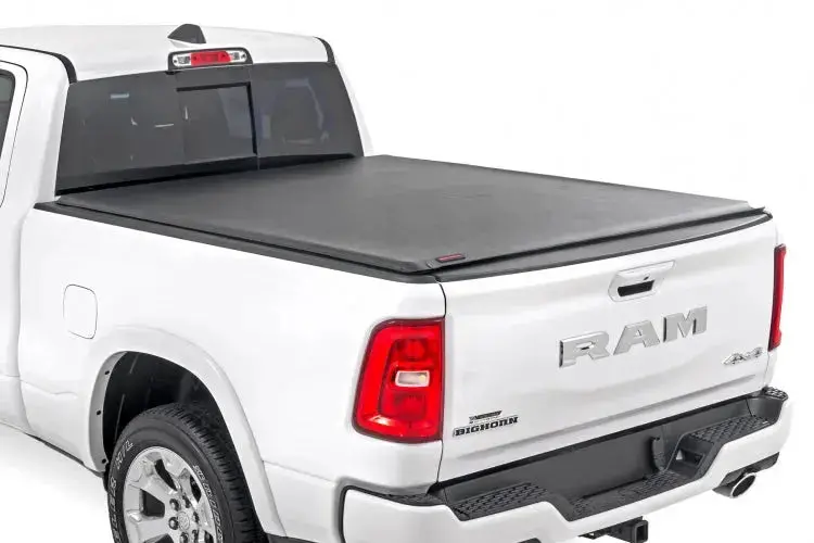 Rough Country Soft Roll Up Bed Cover Ram 1500 / Rho / Trx (2019-25) 1