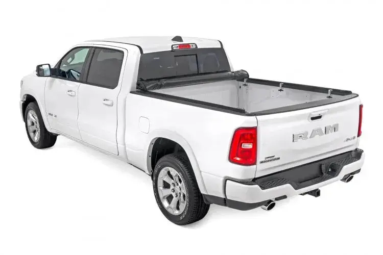Rough Country Soft Roll Up Bed Cover Ram 1500 / Rho / Trx (2019-25) 2