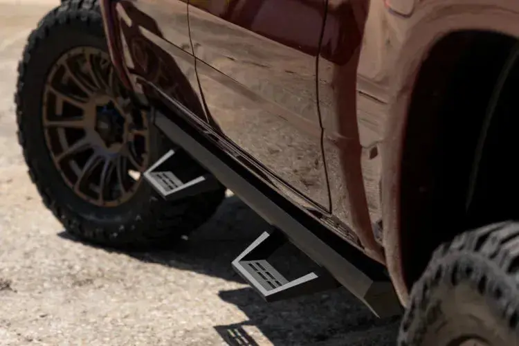 Rough Country Srl2 Adj Aluminum Step Crew Cab | Ram 1500 & Rho (19-26)/1500 Trx (21-24) 1