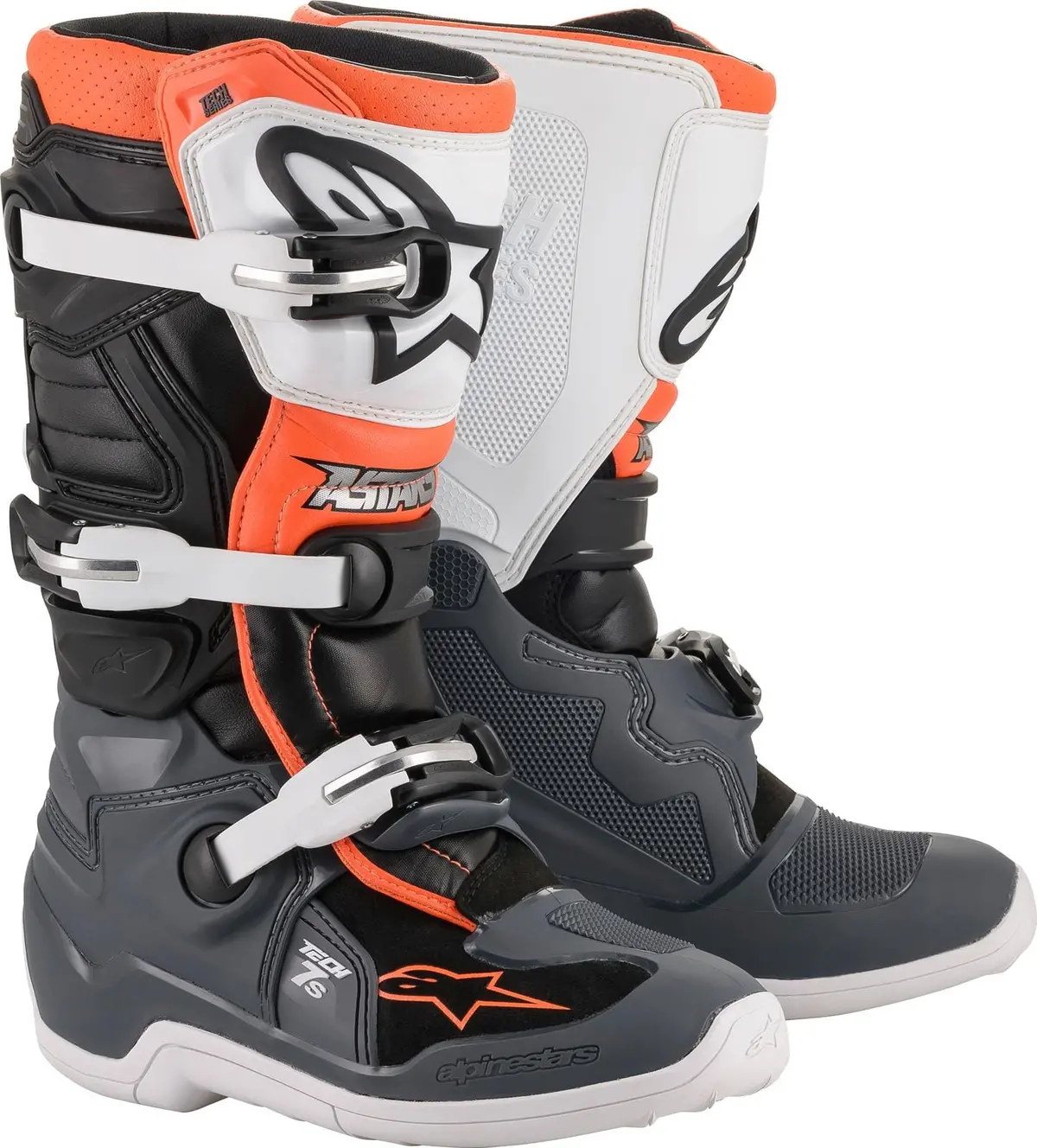Alpinestars Mx Tech 7S Motocross Boots – 2015017-1124-5 (Size 11.24) 1