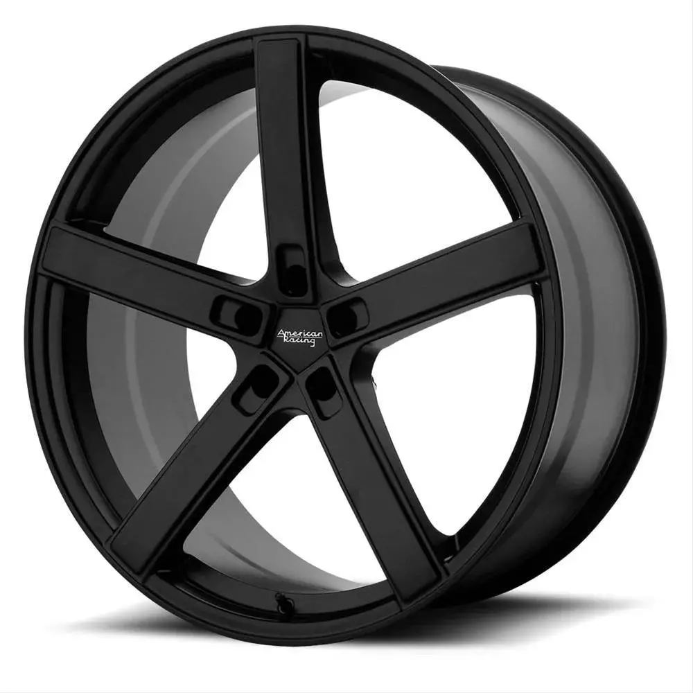 American Racing Ar920 Blockhead Satin Black Wheels 1