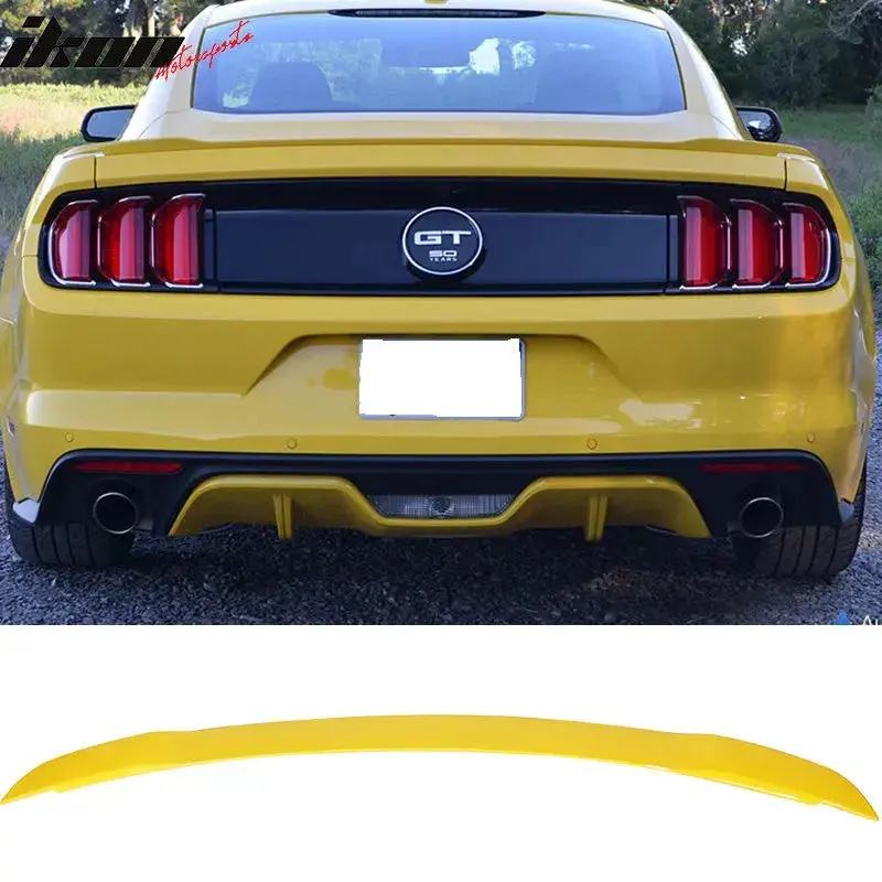 2015-2023 Ford Mustang Gt Factory Style Painted Trunk Spoiler Wing 10