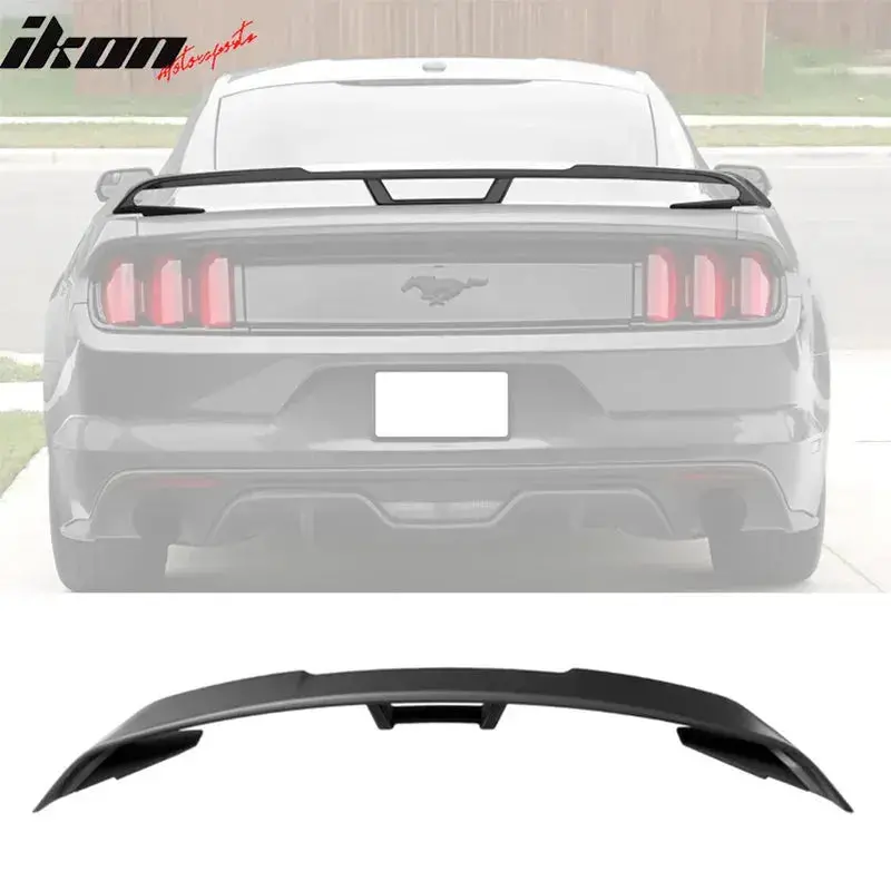 2015-2023 Ford Mustang Tp Style Rear Trunk Spoiler Wing Abs 1