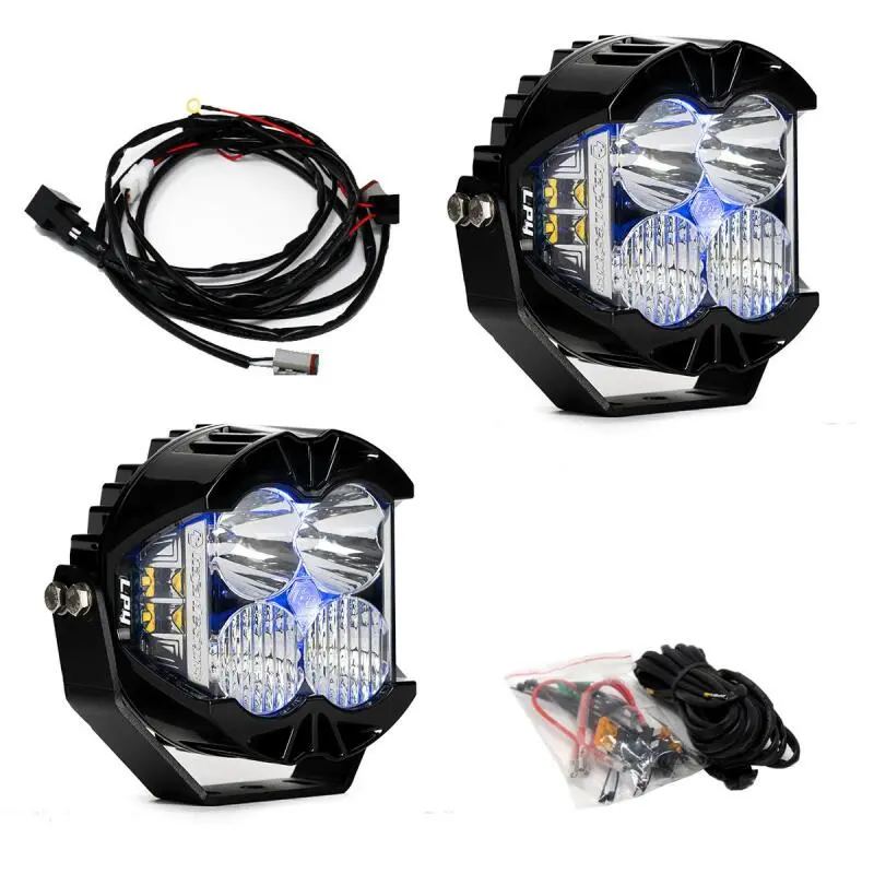 Baja Designs Lp4 Pro Driving/Combo Led - Blue Backlight (Pair) 1
