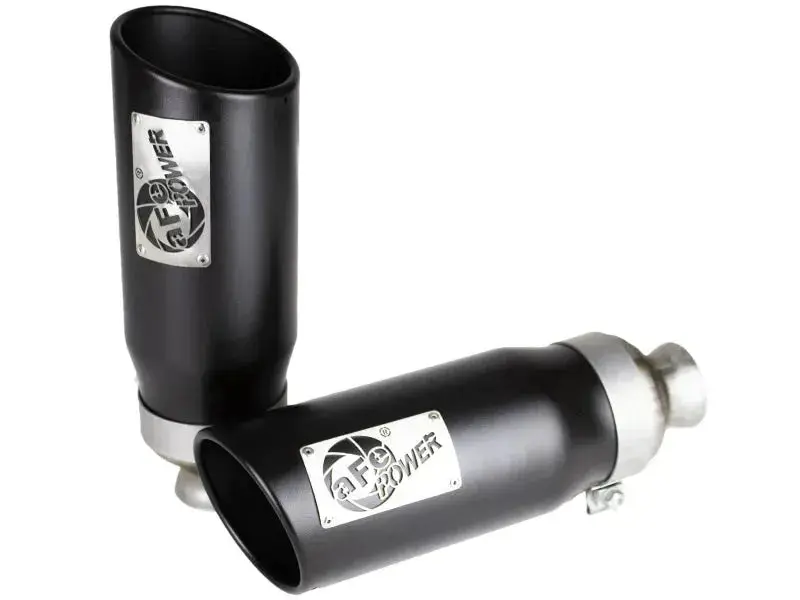 Afe Mach Force-Xp 4-1/2In Steel Oe Replacement Exhaust Tips - 2021+ Dodge Ram (5.7L V8) - Black 1