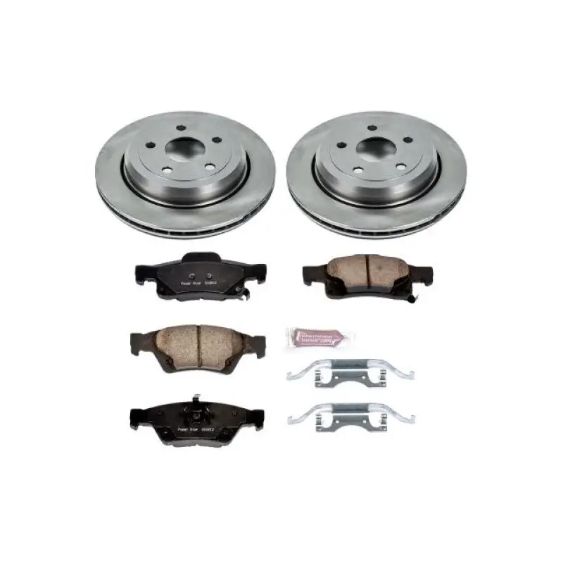 Power Stop 11-19 Dodge Durango Rear Autospecialty Brake Kit 1