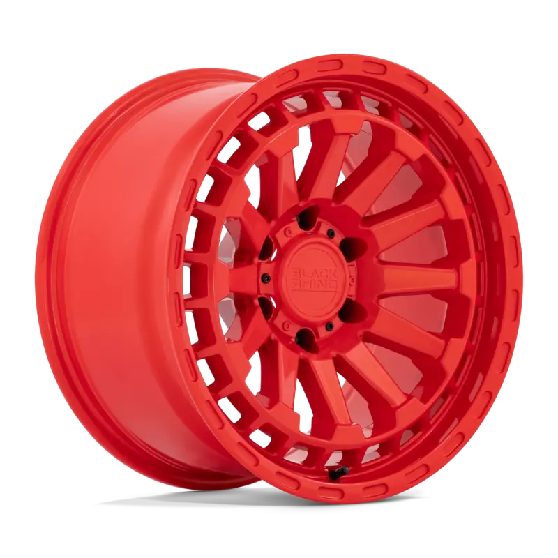 Black Rhino Raid Wheel Red 1