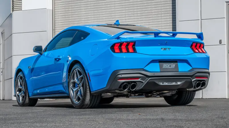 Borla 2024 Ford Mustang Gt 5.0L V8 W/ Active Exhaust S-Type Cat-Back Exhaust System - Black Chrome 2