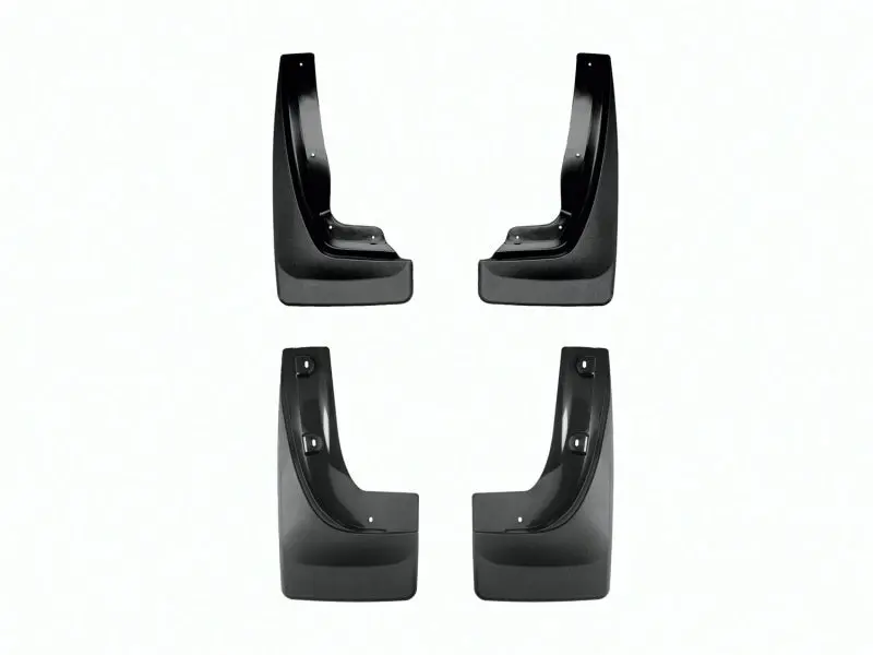 Weathertech 22-23 Jeep Grand Cherokee (Incl. 4Xe) No Drill Mudflaps - Black 1