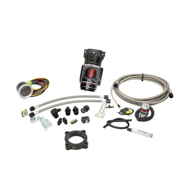 Snow Performance 15-17 Mustang Ecb Stg 2 Bst Cooler Water Injection Kit (Ss Brded Line/4An) W/O Tank 1