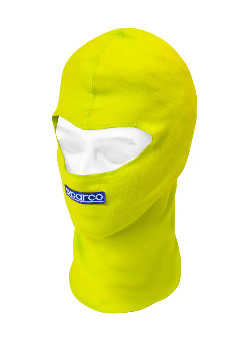 Sparco Head Hood 100 Percent Cotton Yellow Fluo 1
