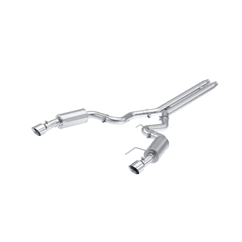 Mbrp 2024+ Ford Mustang Gt S650, 5.0 Aluminized Steel 3In Cat-Back Dual Split Rear (Street) 1