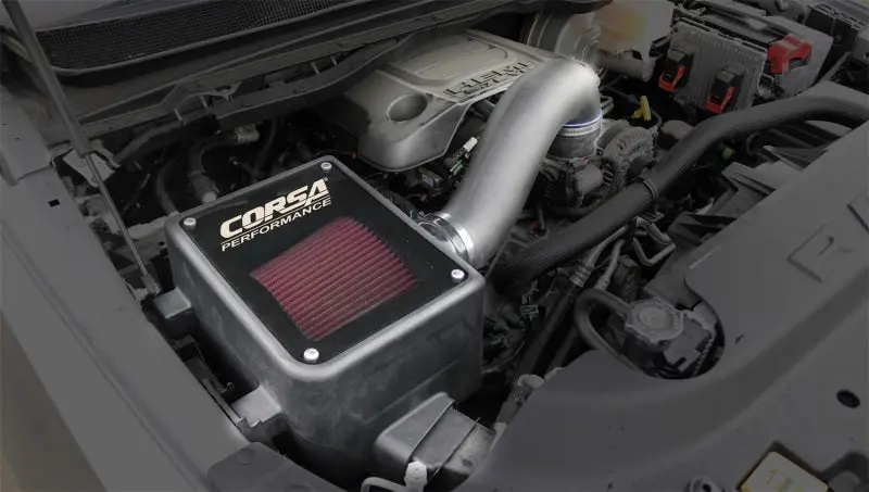 Corsa 2019-2024 Dodge Ram 1500 5.7L V8 Cold Air Intake With Drytech Air Filter 2