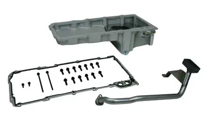 Moroso Gm Ls Swap (W/Rear Sump & Spin-On Oil Filter Adapter) Wet Sump 6Qt 5.75In Aluminum Oil Pan 1