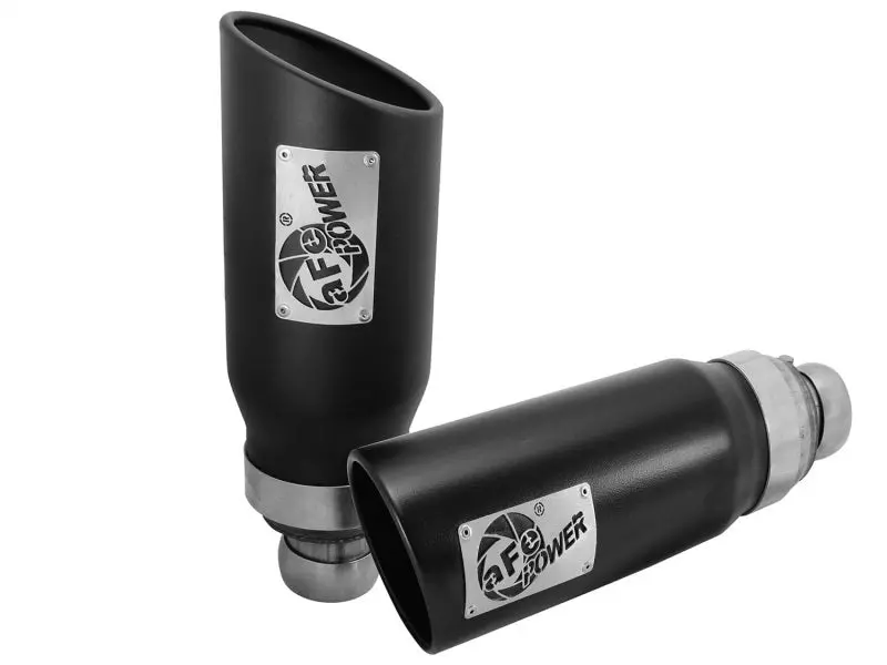Afe Power 09-15 Dodge Ram 3.0L/5.7L Black Exhaust Tip Upgrade 1