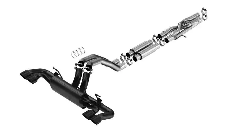 Borla 21-22 Jeep Wrangler Rubicon 392 6.4L V8 At 4Wd 4Dr Atak Cat-Back Exhaust 2