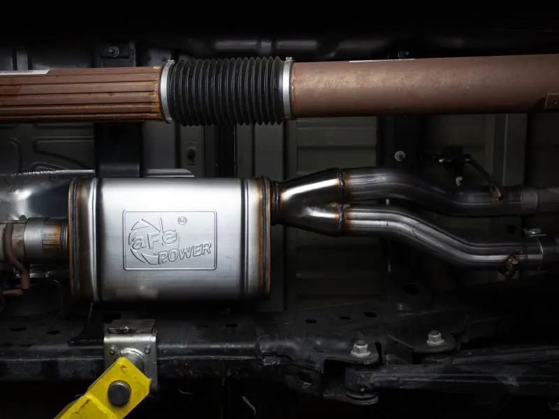 Afe Apollo Gt Series 409 Stainless Steel Muffler Upgrade Pipe 09-19 Ram 1500 (Dual Exhaust) V8-5.7L 2