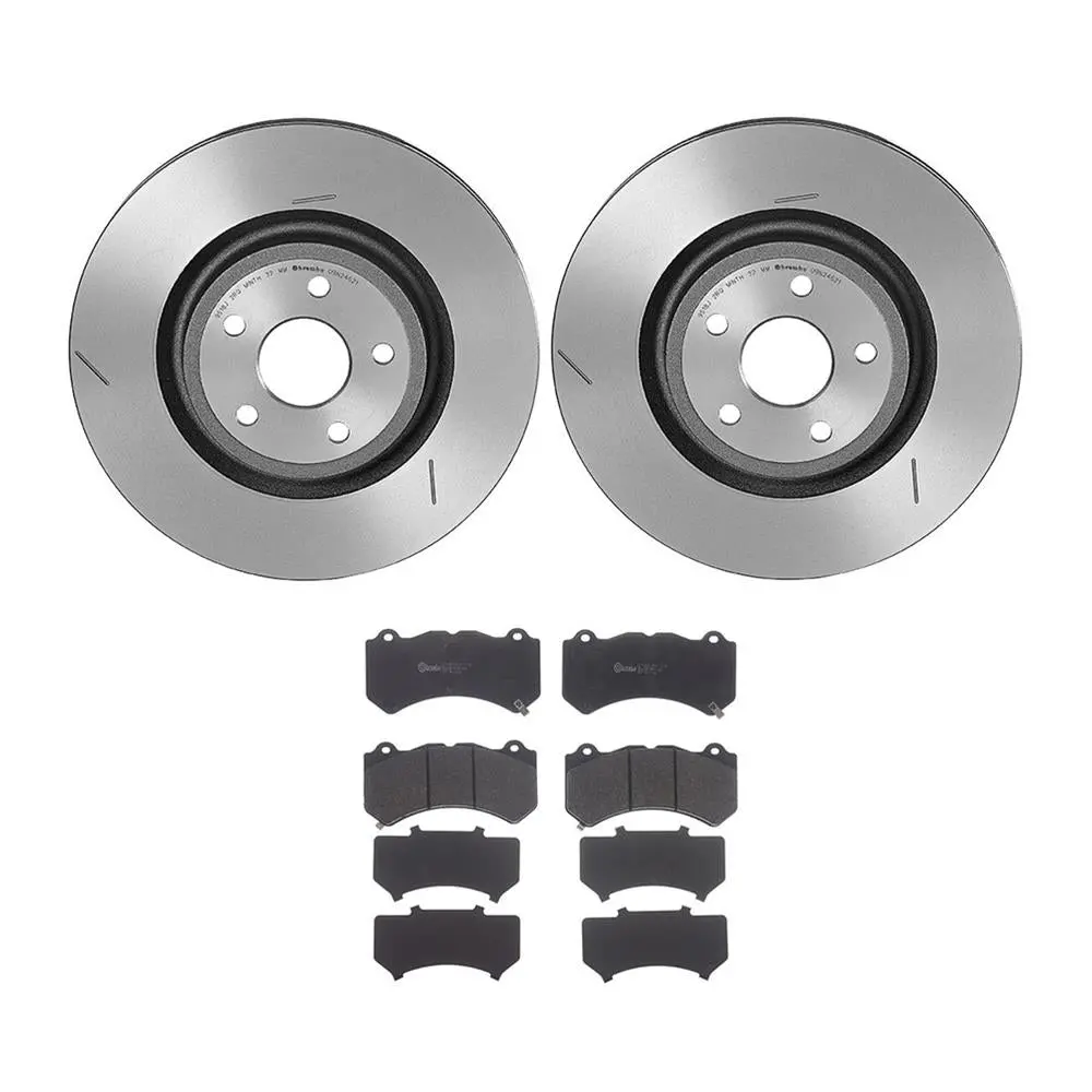 Brembo Disc Brake Pad And Rotor Kits For 2018-2020 Durango, 2012-2020 Grand Cherokee - Kt04315 1