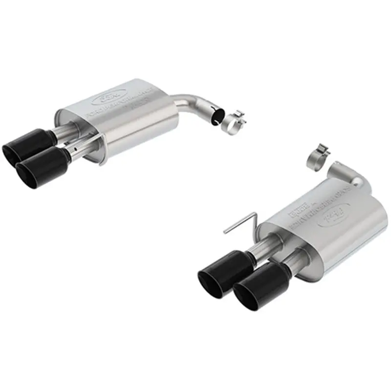 Ford Racing 2018 Mustang Gt 5.0L Sport Muffler Kit - Black Chrome Tips 1