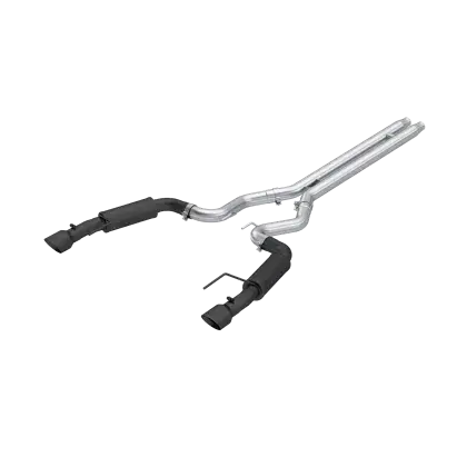 Mbrp 2024+ Ford Mustang Gt S650, 5.0L 3In Cat-Back Dual Split Rear, Black-Coated (Street) - S7251blk 1