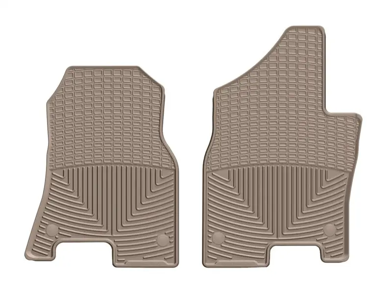 Weathertech 2019+ Dodge Ram Truck 1500 Front Rubber Mats - Tan 1