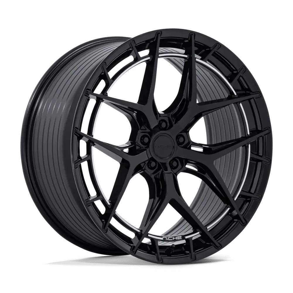 Niche Riviera Gloss Black Wheel 1