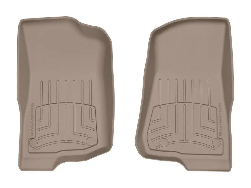 Weathertech 2020+ Jeep Gladiator Front Floorliner Hp - Tan 1
