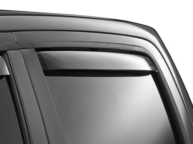 Weathertech 19-23 Dodge Ram 1500 Cc (Incl. 21-23 Trx) Rear Side Window Deflectors - Dark Tint 2
