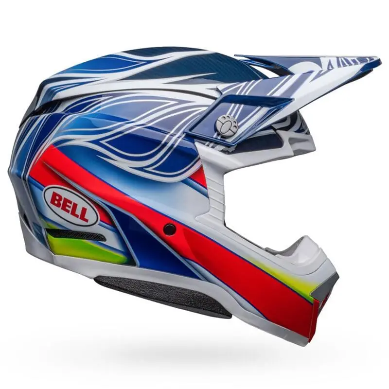 Bell Moto-10 Spherical Helmet 7148543 – Lightweight Carbon-Fiber Shell With Advanced Ventilation 1