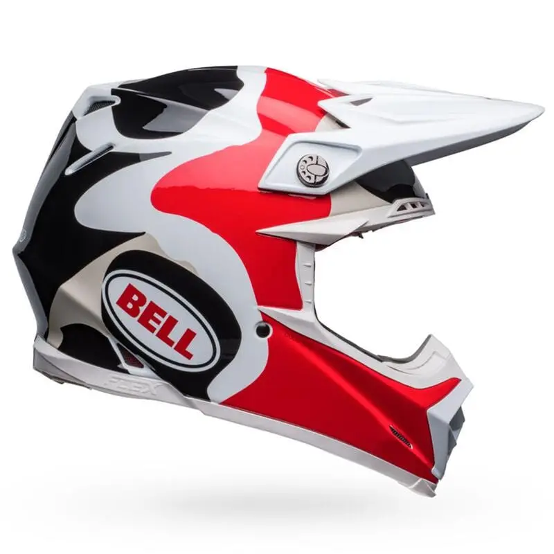 Bell Moto-9S Flex Carbon Fiber Motorcycle Helmet 1